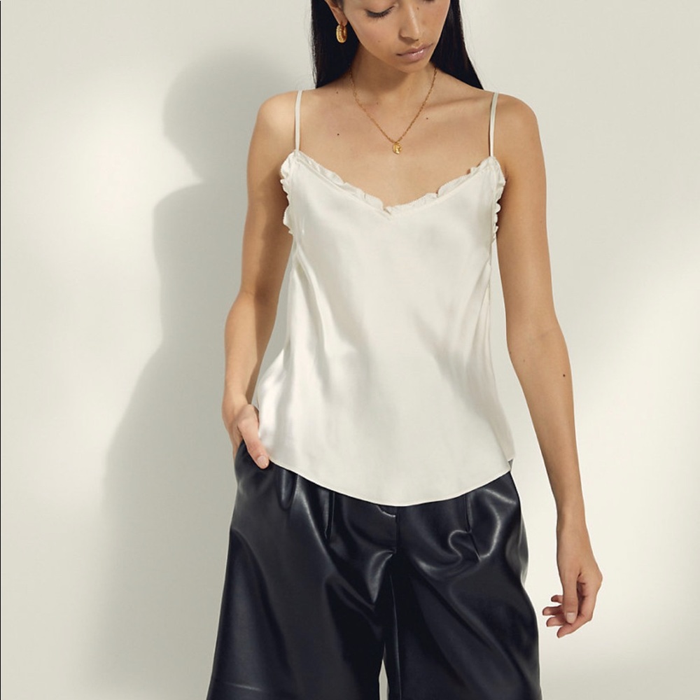 Aritzia Ruffle Camisole